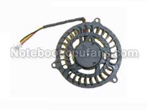 Replacement for Gateway Bfb0505hha fan